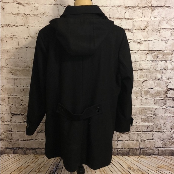 Calvin Klein Men’s Black Wool Blend Jacket SZ XL - Picture 2 of 16